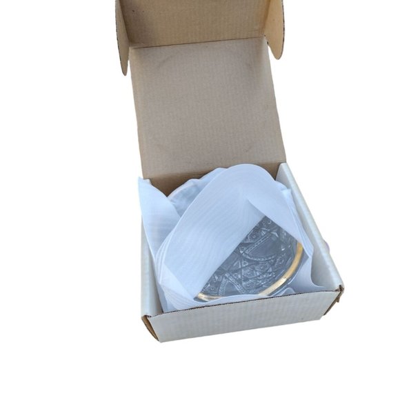 Vintage Jeannette Hospitality 22 Karate Trimmed Glassware Fentec Bowl G789‎ - Picture 6 of 6